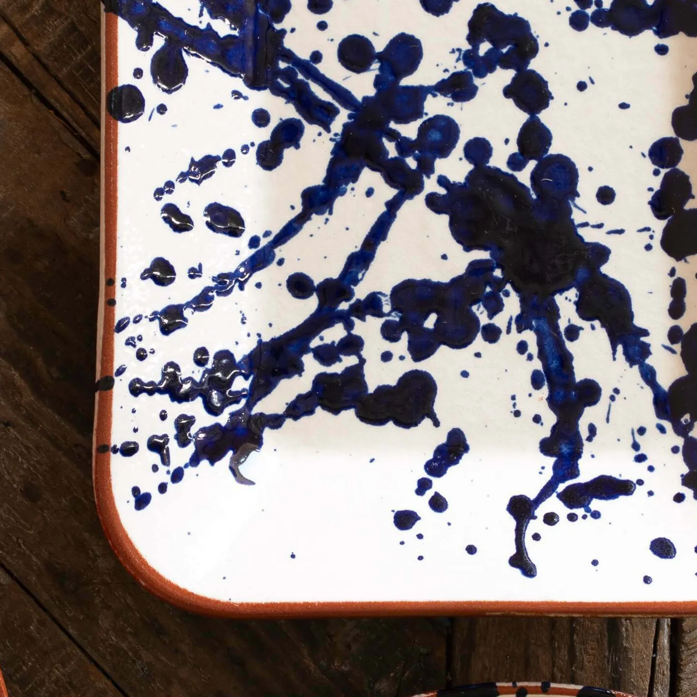 Graham & Green Outdoor Dining|Tableware<Blue Splash Serveware Collection