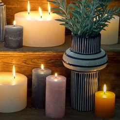 Graham & Green Vases & Plant Pots<Blue Striped Vase