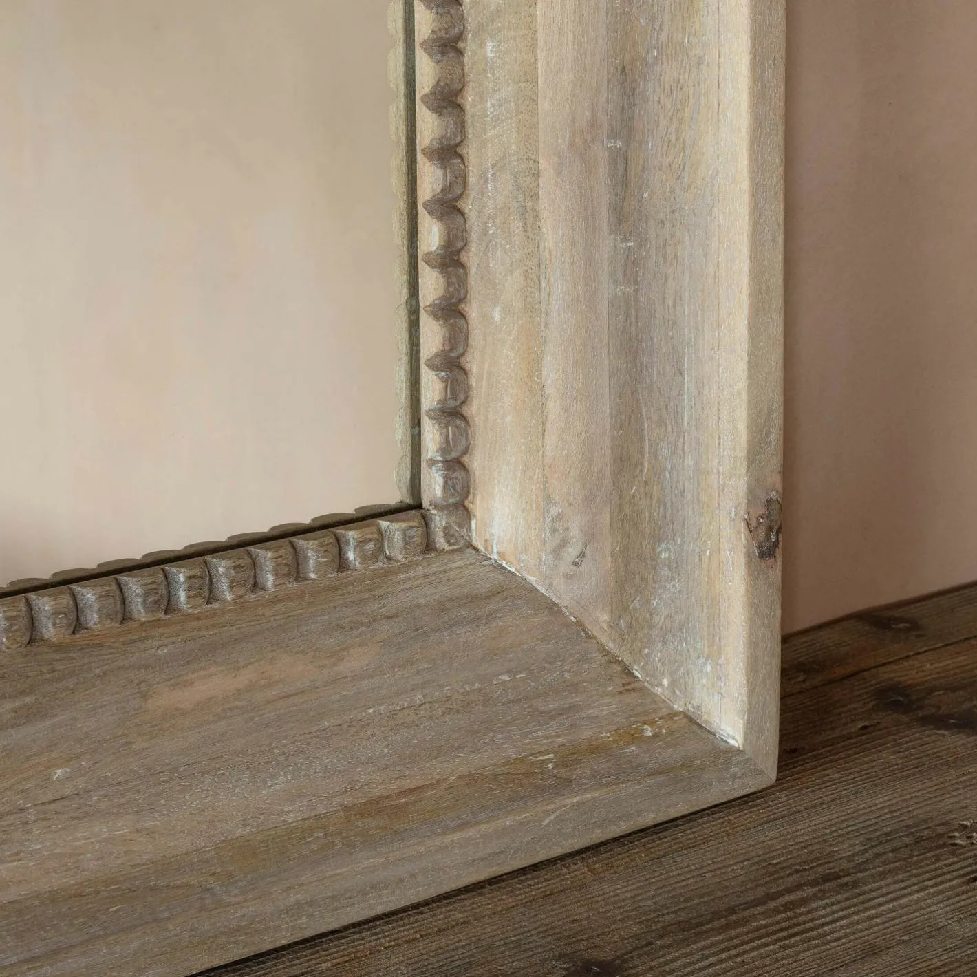 Graham & Green Wall Mirrors<Blythe Natural Wood Wall Mirror