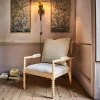 Graham & Green Armchairs<Bobbin Natural Linen and Ash Armchair