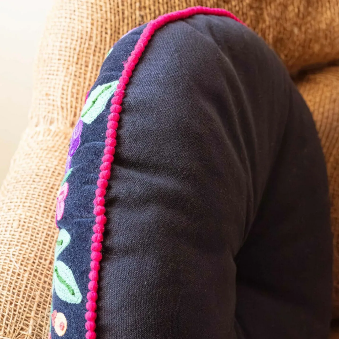 Graham & Green Seat Pads & Bed Rolls|Seat Pads & Bed Rolls<Bouquet Small Round Seat Pads