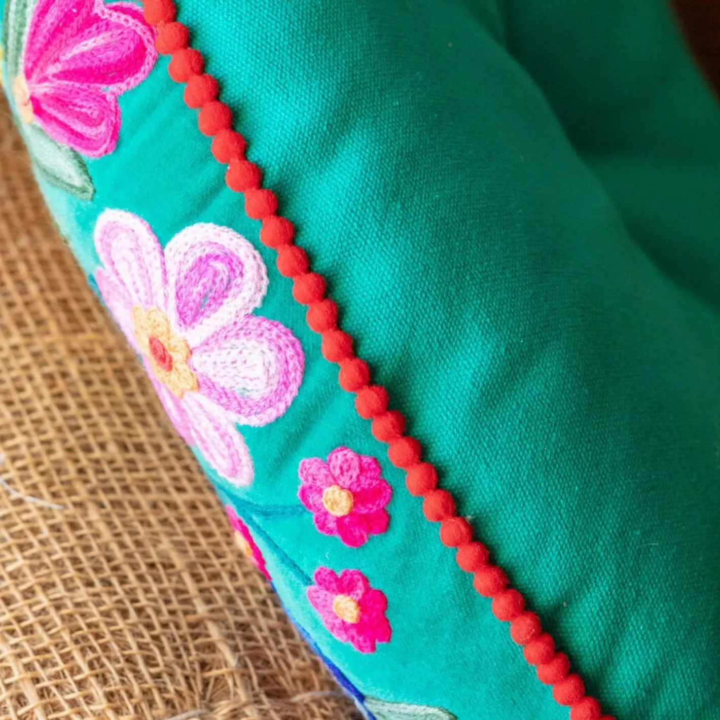 Graham & Green Seat Pads & Bed Rolls|Seat Pads & Bed Rolls<Bouquet Small Round Seat Pads