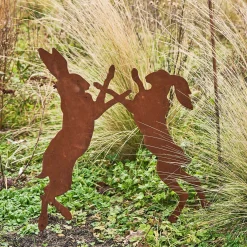 Graham & Green Plant Pots & Planters<Boxing Hares Garden Stake