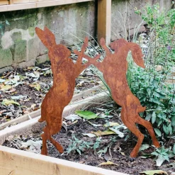 Graham & Green Plant Pots & Planters<Boxing Hares Garden Stake