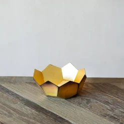 Graham & Green Candle Holders & Candles<Brass and Gold Lotus Tea Light Holder