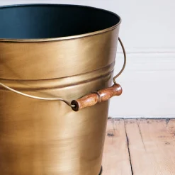 Graham & Green Fireside<Brass Kindling Bucket