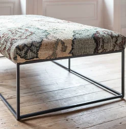 Graham & Green Coffee Tables<Bryndis Floral Jute Coffee Table