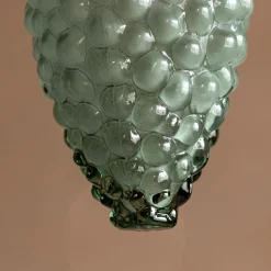 Graham & Green Ceiling Lights & Chandeliers<Bunch of Grapes Green Glass Pendant Light
