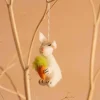 Graham & Green Decorative Accessories<Bunny with a Carrot Hanging Decoration