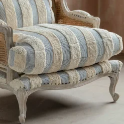 Graham & Green Armchairs<Caden Misty Stripe Armchair