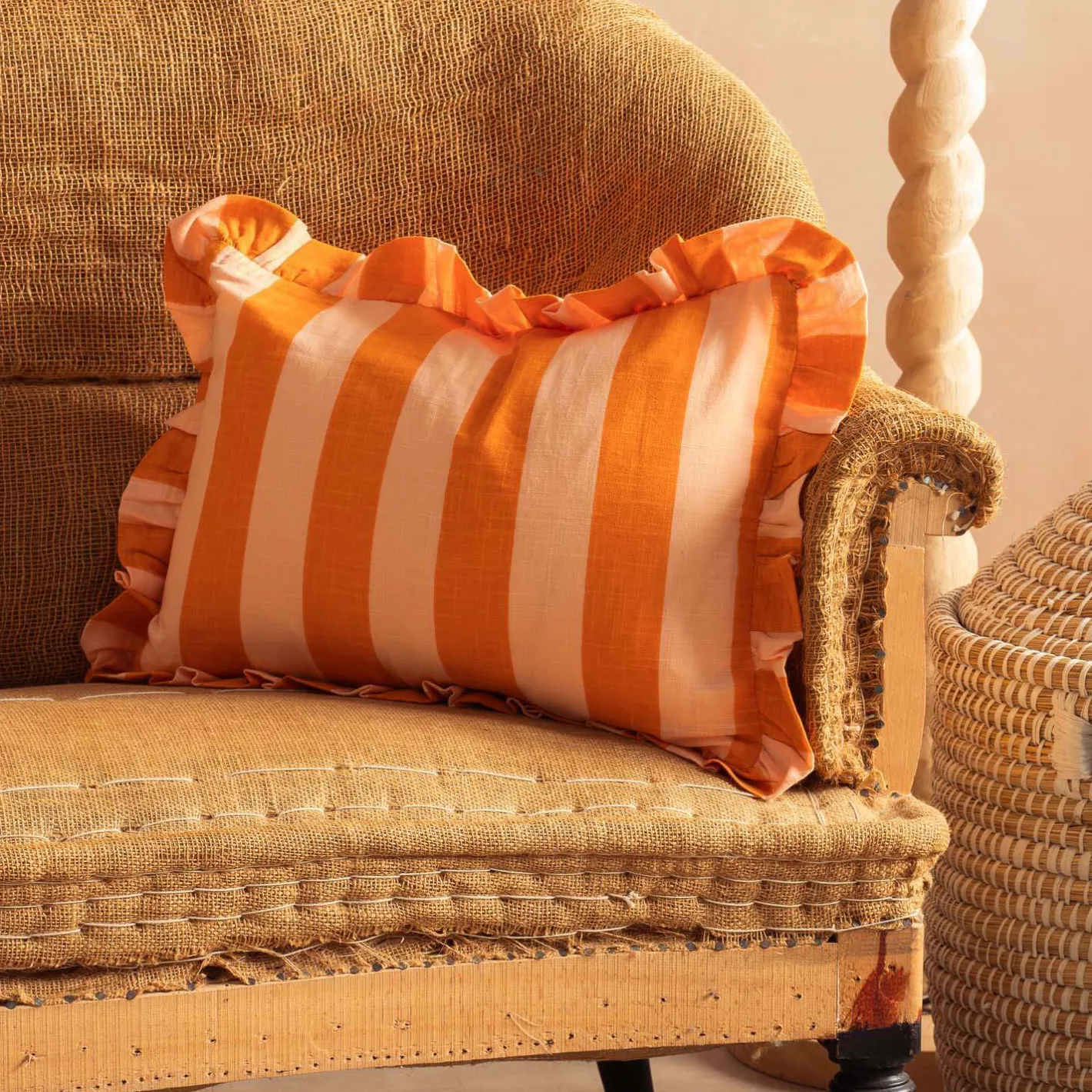 Graham & Green Sofa Cushions|Cushions<Candy Stripe Rectangular Cushions