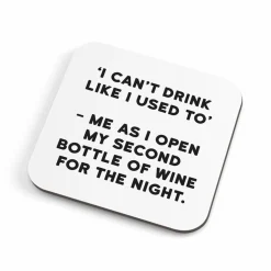 Graham & Green Placemats, Coasters & Trays<Can't Drink Like I Used To Coaster
