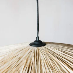 Graham & Green Ceiling Lights & Chandeliers<Cecile Brick Red Tassel Pendant