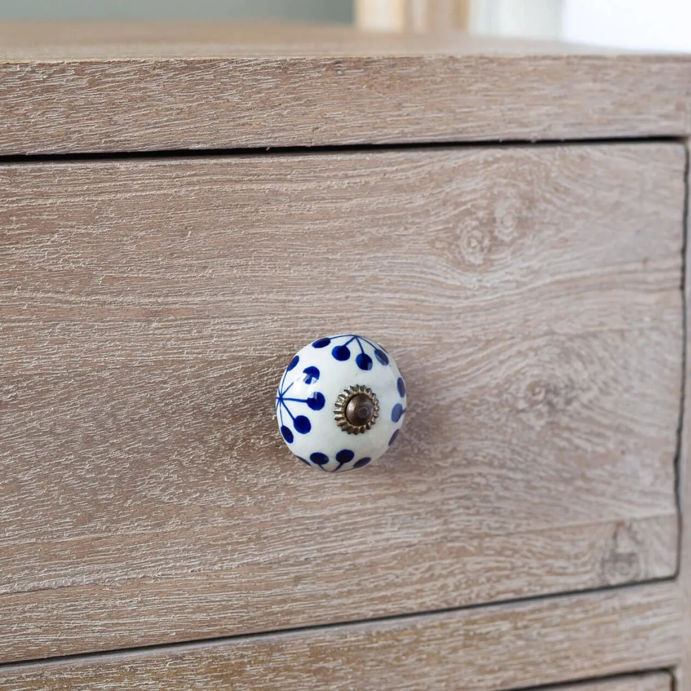 Graham & Green Knobs & Handles<Ceramic Berry Hand-Painted Knob