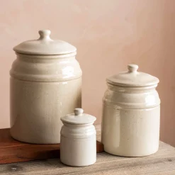 Graham & Green Kitchen Accessories<Chalgrove Large Ceramic Storage Canister