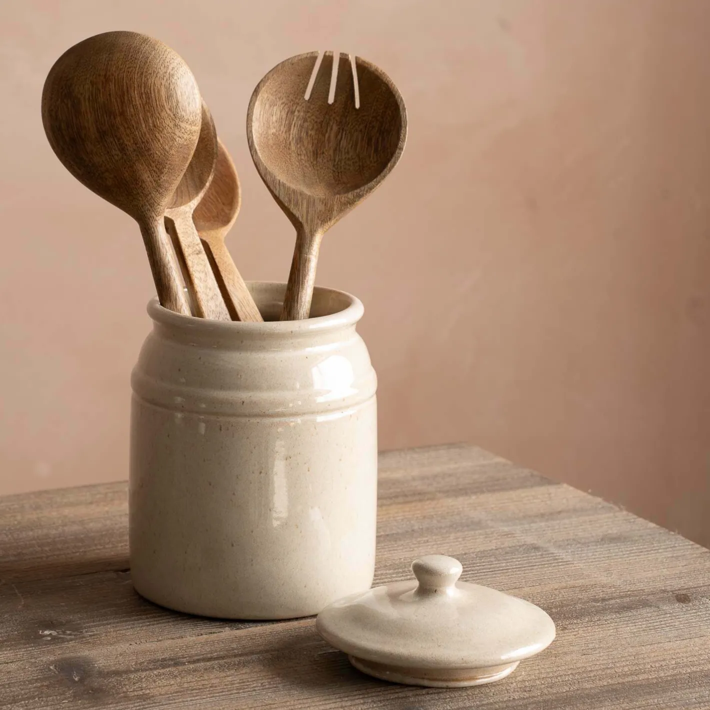 Graham & Green Kitchen Accessories<Chalgrove Medium Ceramic Storage Canister