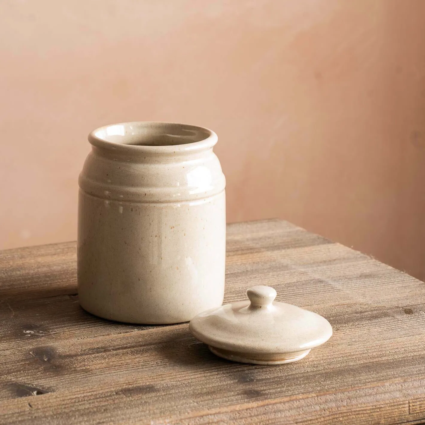 Graham & Green Kitchen Accessories<Chalgrove Medium Ceramic Storage Canister