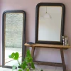 Graham & Green Floor Standing Mirrors|Rectangular Mirrors<Charlie Black and Gold Beaded Mirrors