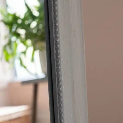 Graham & Green Floor Standing Mirrors|Rectangular Mirrors<Charlie Grey Beaded Mirrors