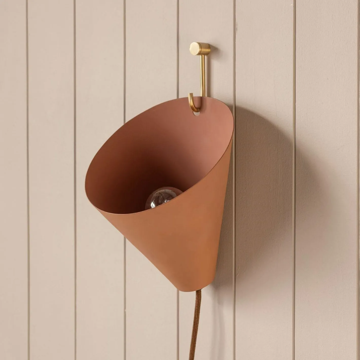 Graham & Green Wall Lights & Sconces<Chilton Terracotta Wall Light