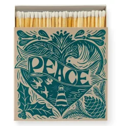 Graham & Green Candle Holders & Candles|Matches & Match Strikes<Christmas Peace Matches