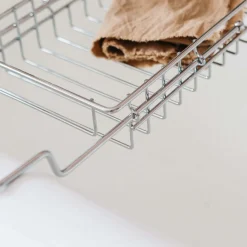 Graham & Green Bathroom Accessories<Chrome Bath Caddy with Stand