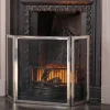 Graham & Green Fireside<Chrome Triple Fire Screen