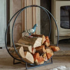 Graham & Green Fireside<Circle Log Holder