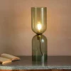 Graham & Green Table Lamps<Clarence Glass Table Lamp Green - Large