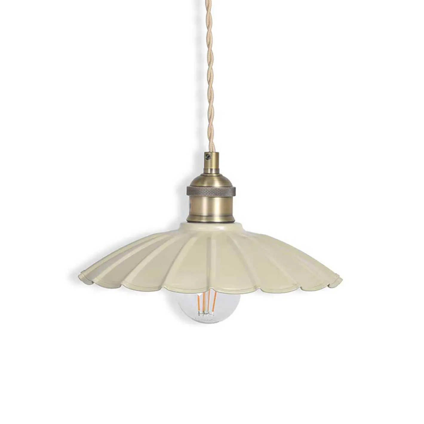Graham & Green Ceiling Lights & Chandeliers<Clay Metal Small Pendant Light