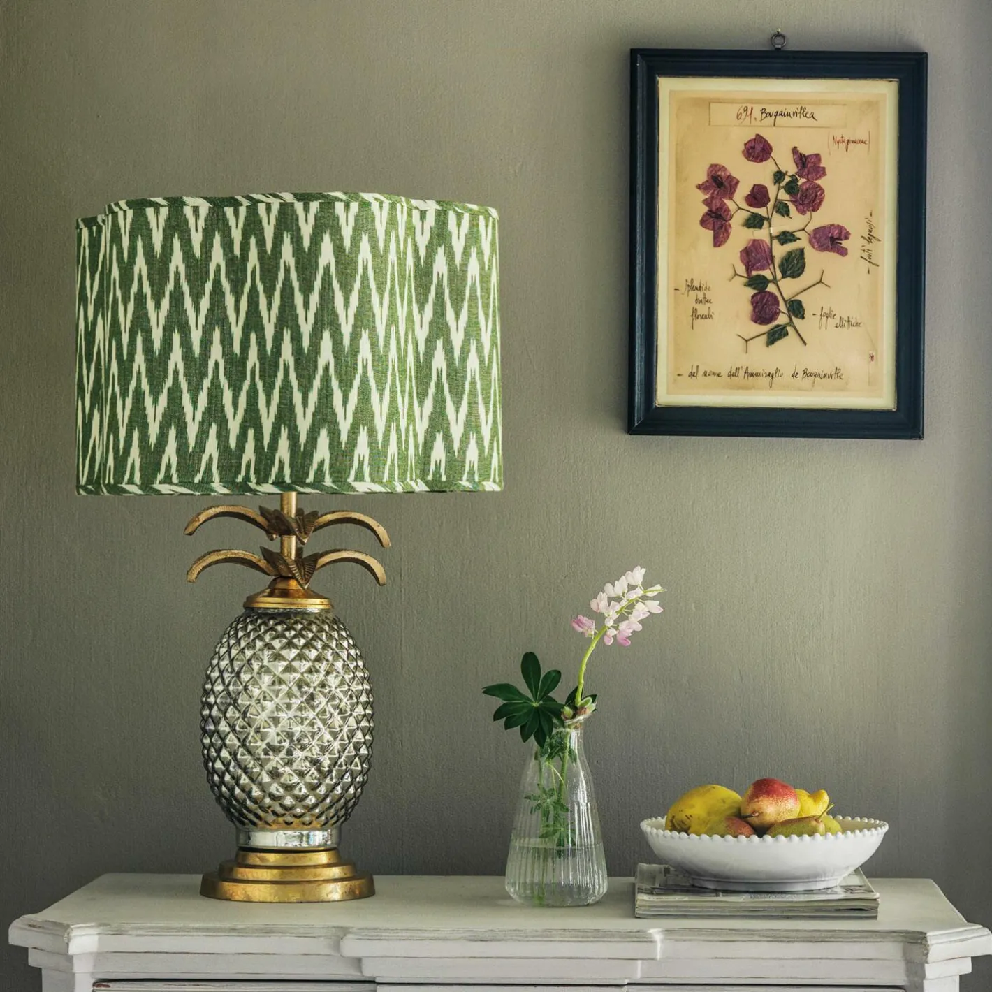 Graham & Green Vases & Plant Pots<Clear Fluted Glass Vase