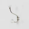 Graham & Green Coat Racks & Hooks<Clear Glass Coat Hook