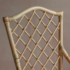 Graham & Green Dining Chairs<Cole Rattan Cross Dining Chair