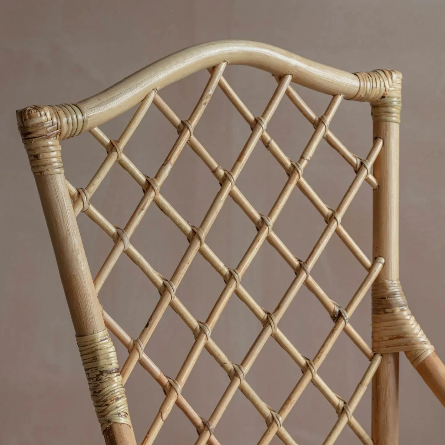 Graham & Green Dining Chairs<Cole Rattan Cross Dining Chair