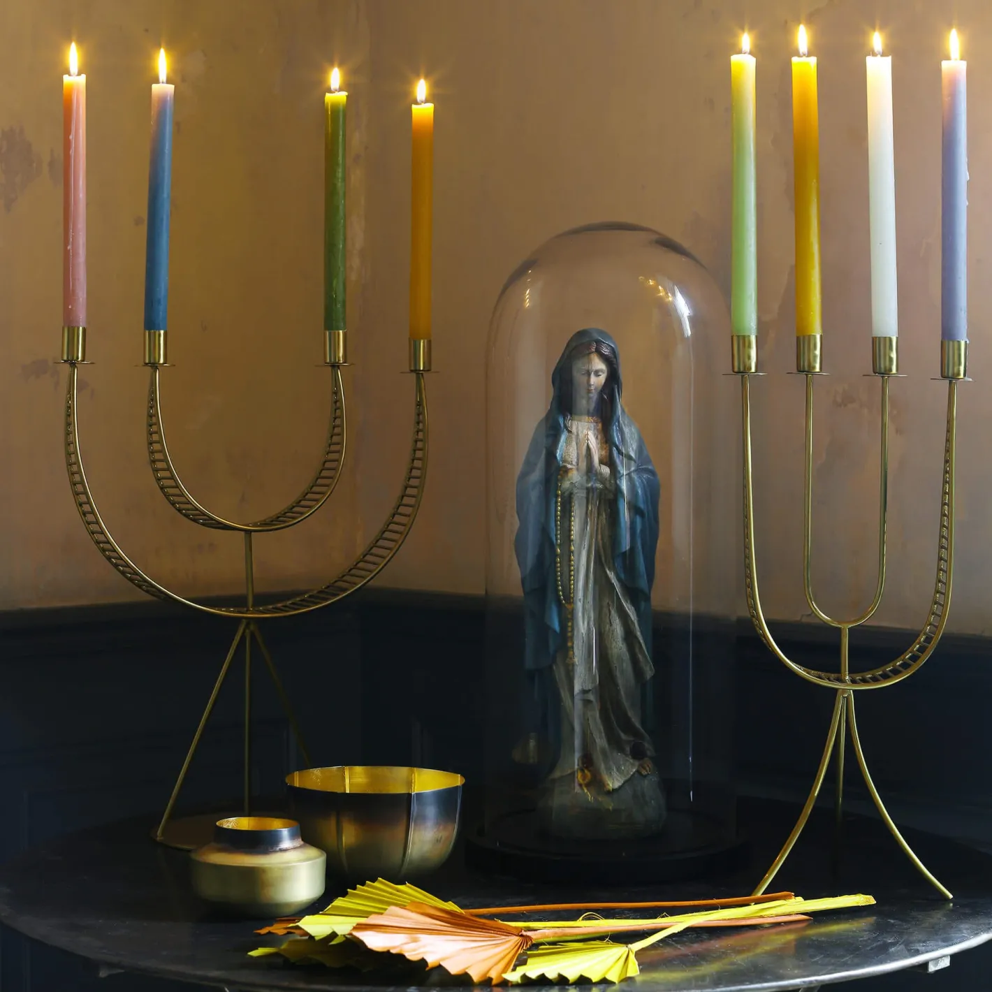 Graham & Green Candle Holders & Candles<Coloured Dining Candles