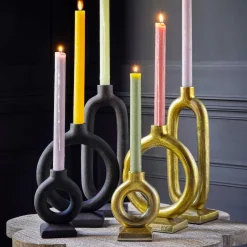 Graham & Green Candle Holders & Candles<Coloured Dining Candles