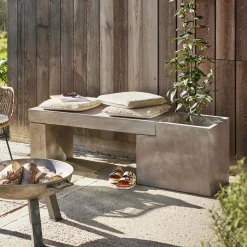 Graham & Green Sun Loungers & Hammocks|Sun Loungers & Hammocks<Concrete Bench Planter
