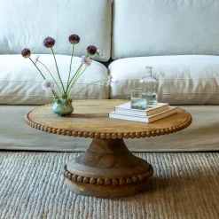 Graham & Green Coffee Tables<Condo Round Wooden Coffee Table