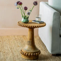Graham & Green Side Tables<Condo Round Wooden Side Table