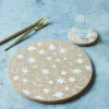 Graham & Green Placemats, Coasters & Trays<Cork Stars Coaster