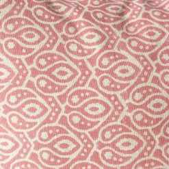 Graham & Green Sofa Cushions|Cushions<Cotton Block Printed Rectangular Cushions with tassel trim