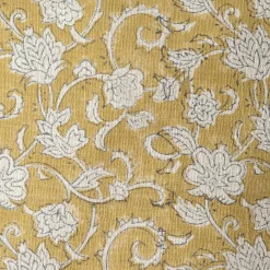 Graham & Green Sofa Cushions|Cushions<Cotton Block Printed Square Cushions with tassel trim
