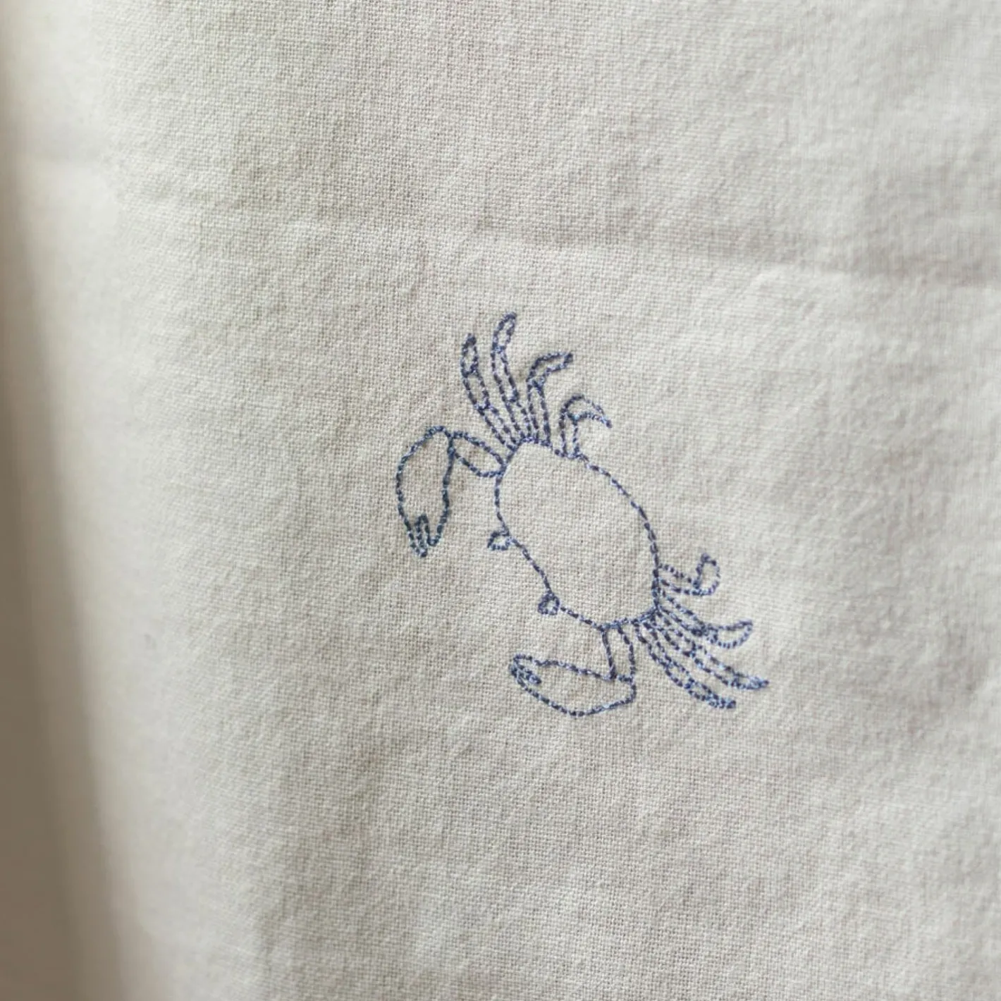 Graham & Green Table Cloths & Napkins|Table Cloths & Napkins<Creatures of the Sea Embroidered Table Cloth