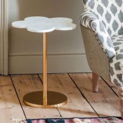 Graham & Green Side Tables<Daisy Marble Side Table
