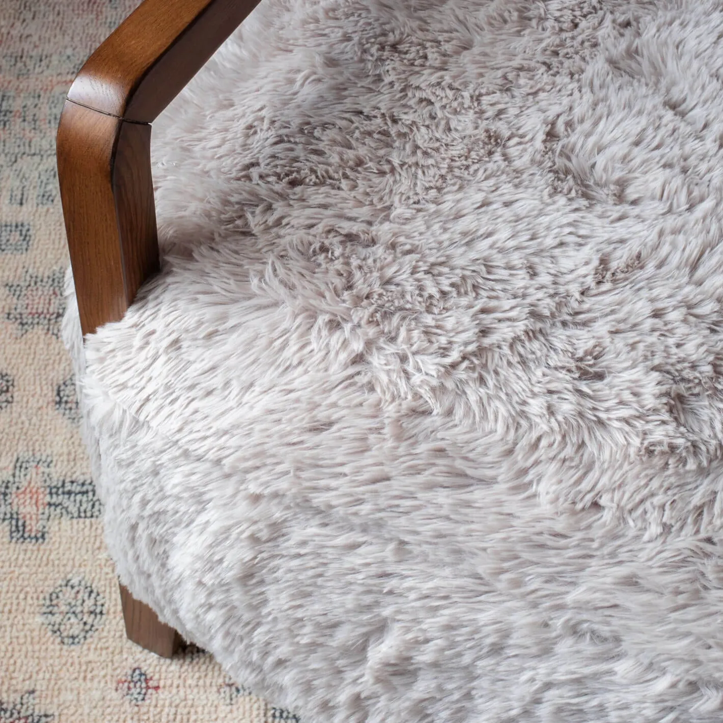Graham & Green Armchairs<Dasha Faux Fur Armchair