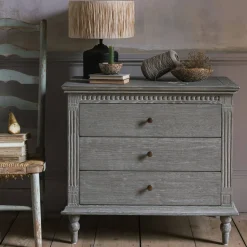 Graham & Green Chests Of Drawers|Chests Of Drawers<Digby Grey Chest of Drawers