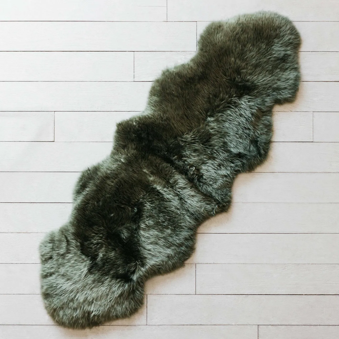 Graham & Green Sheepskins & Hides<Double Moss Sheepskin