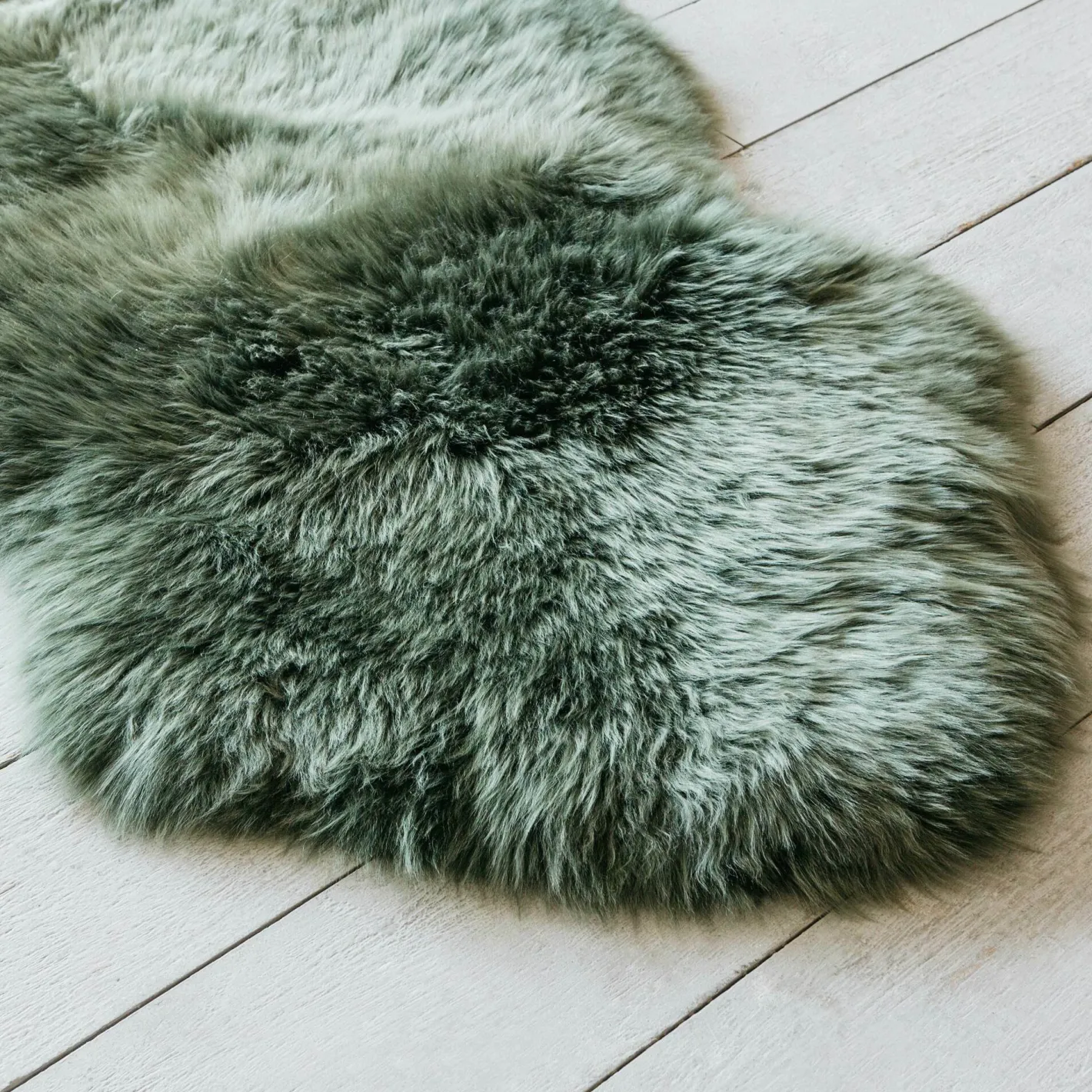 Graham & Green Sheepskins & Hides<Double Moss Sheepskin