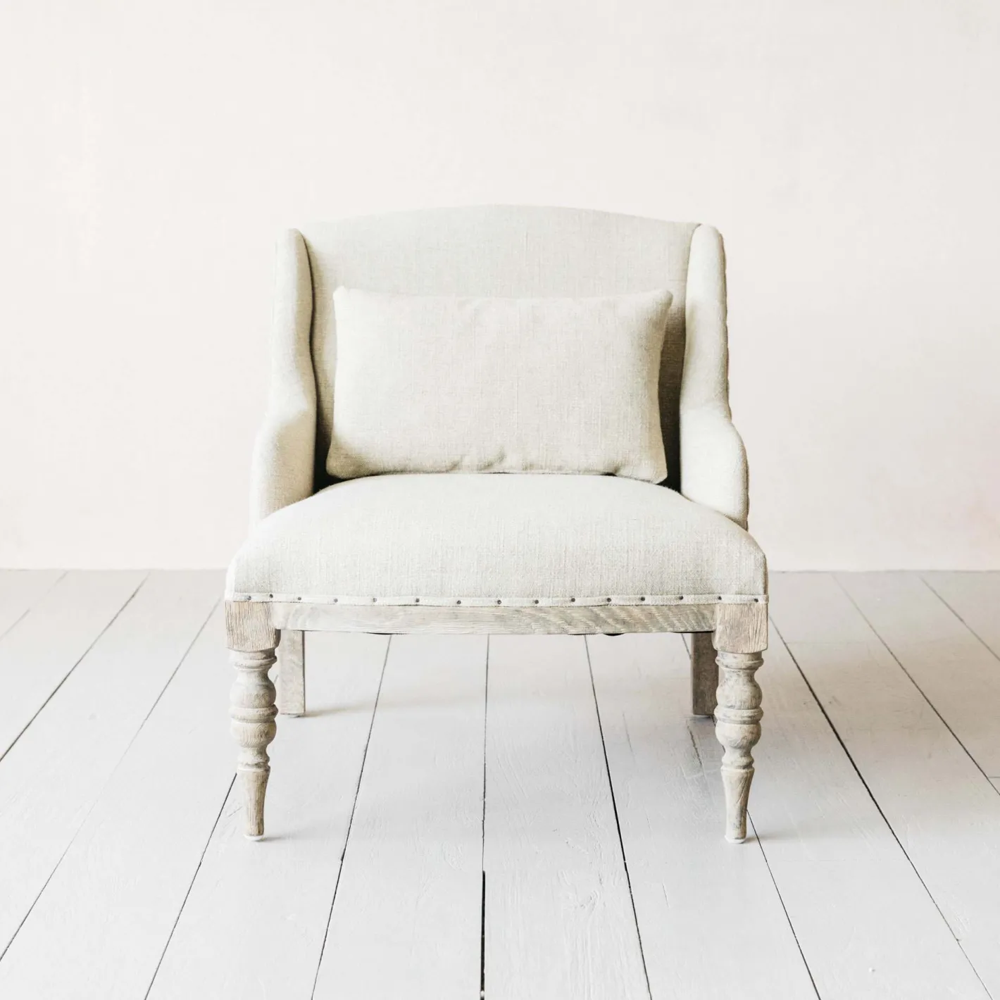Graham & Green Armchairs<Duchess Natural Linen Armchair