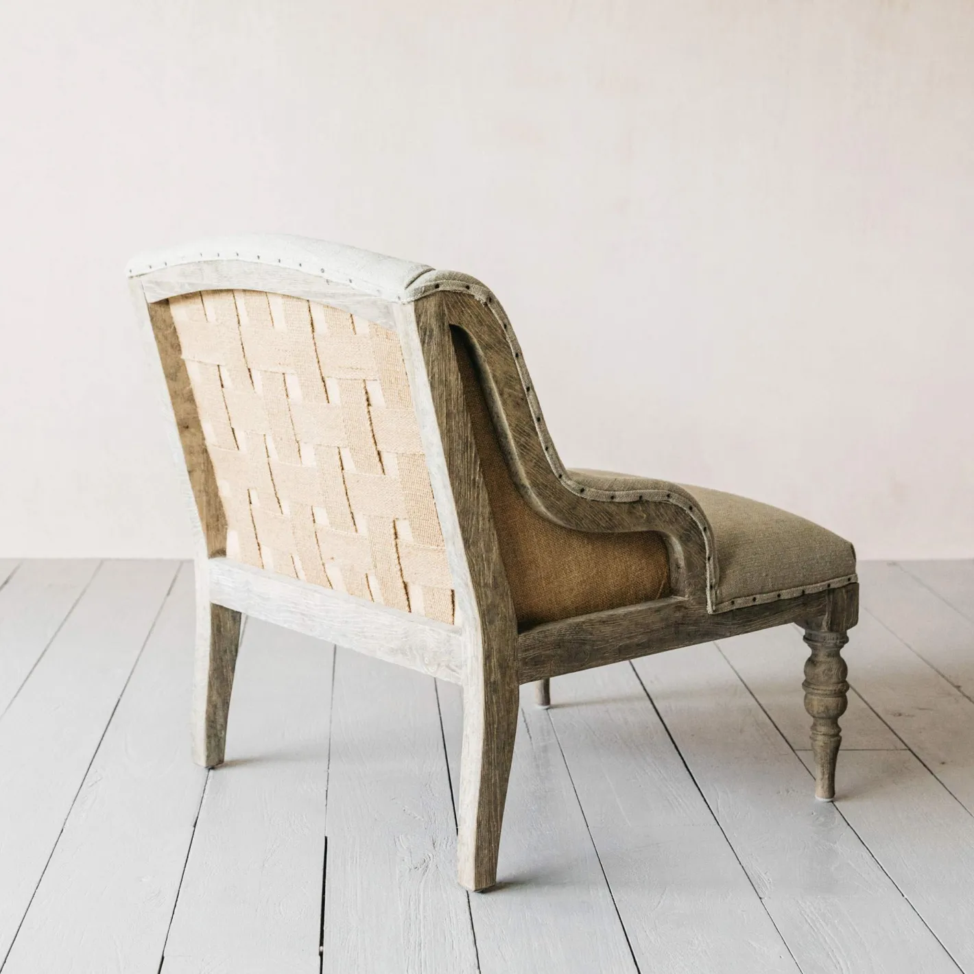 Graham & Green Armchairs<Duchess Natural Linen Armchair